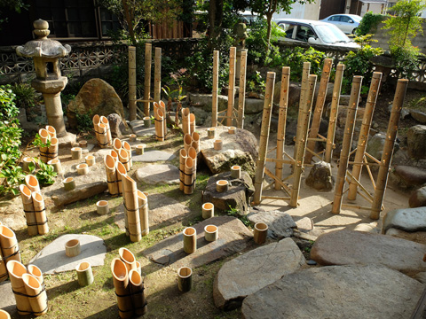 旧笠井邸の庭